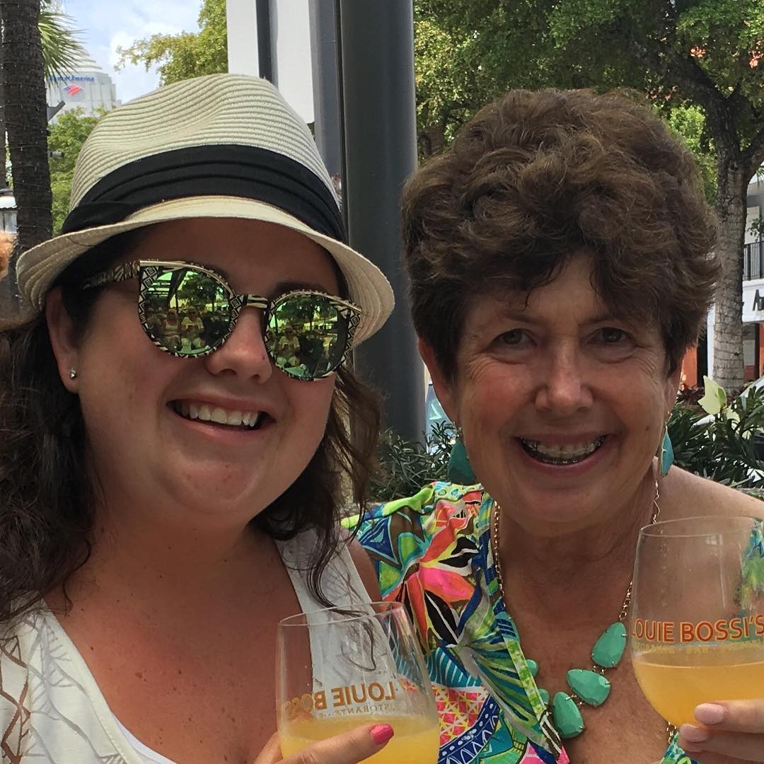 Brunching with my best girl at Louis Bossi